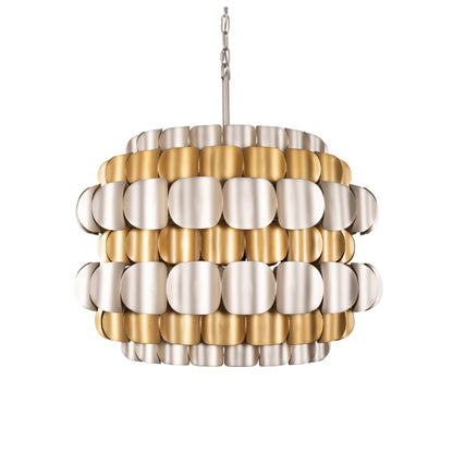Varaluz Swoon 6 Light 27" Wide Drum Chandelier