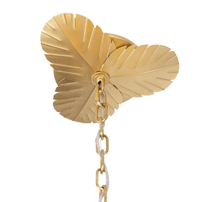 Varaluz Banana Leaf 12 Light 44" Wide Abstract Candle Style Chandelier