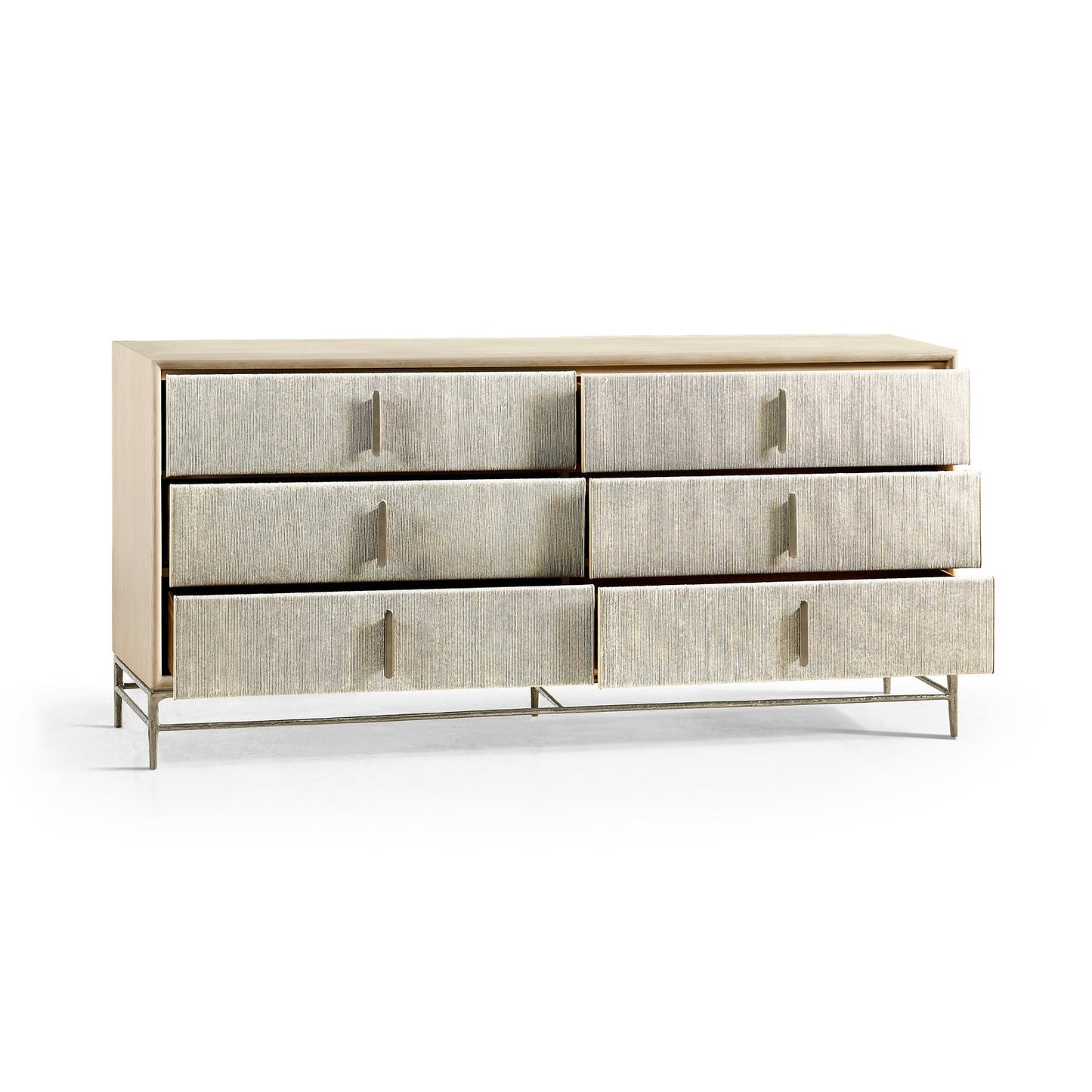 Jonathan Charles Clapotis Danish Cord Double Dresser (500390-BLO-DPC)