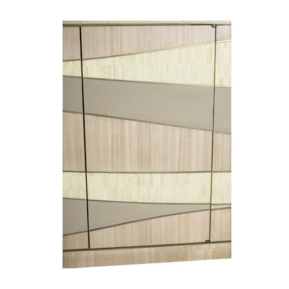 Jonathan Charles Breaker Mixed Media Credenza (500399-NDK-L037)