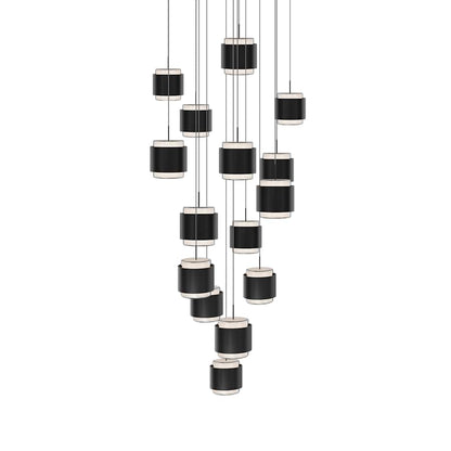 WAC Lighting Banded 23" Wide LED Multi Light Pendant
