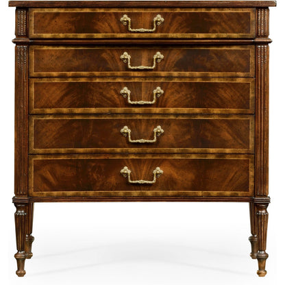 Jonathan Charles Buckingham Chest of Drawers with Concave Profile (493089-MAH)