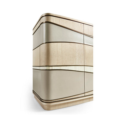 Jonathan Charles Breaker Mixed Media Credenza (500399-NDK-L037)