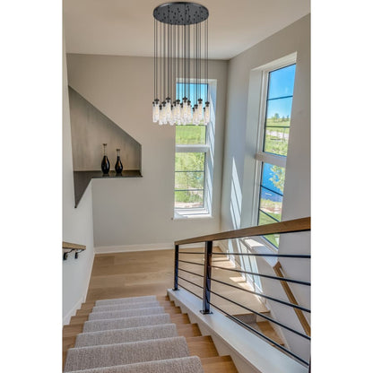 Z-Lite Beau 27 Light 36" Wide Suspension Multi Light Pendant